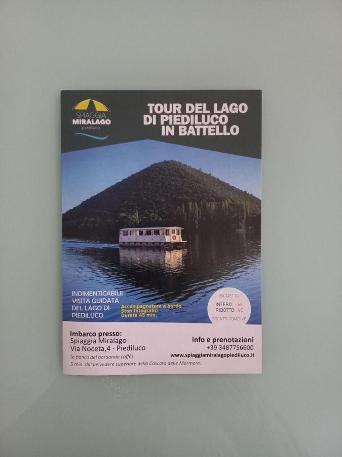 Il Girasole Del Lago Piediluco Exteriér fotografie